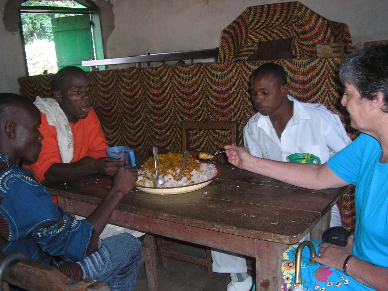 Dinner for 8 in Sierra Leone