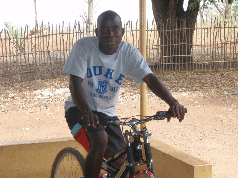 Biking in Sierra Leone