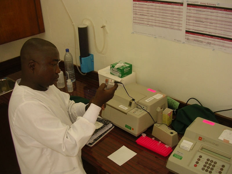Clinical Lab in West Africa