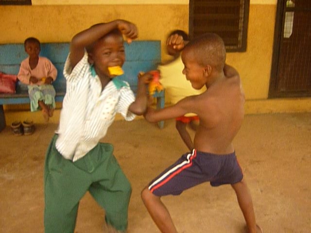 Dancing in Sierra Leone
