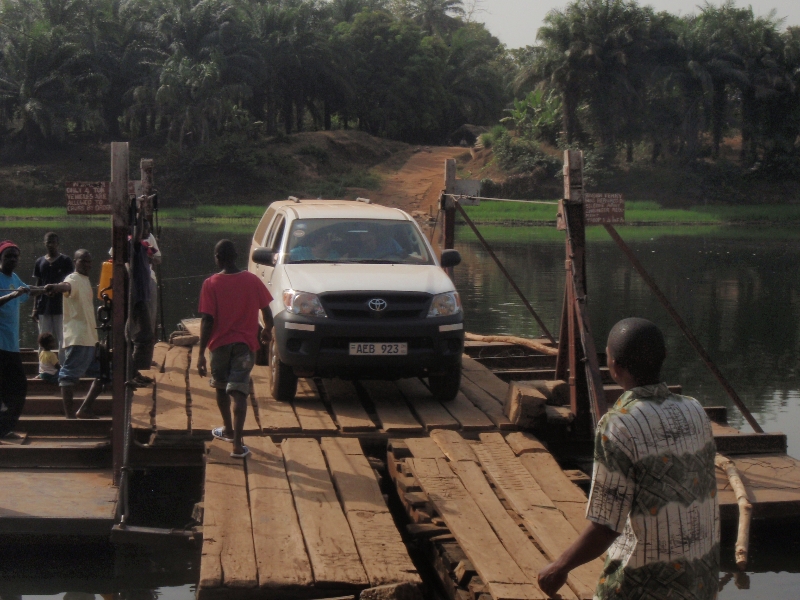 Getting Across the River in Sierra Leone