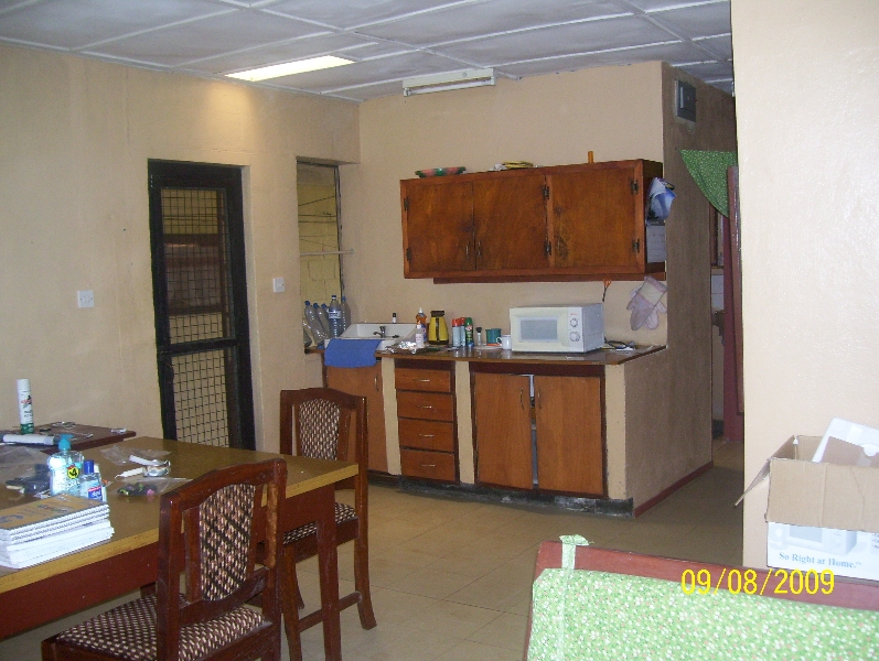 Kitchen Area for Volunteers in West Africa