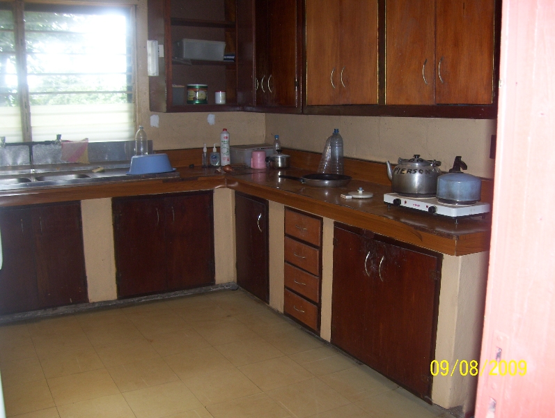 Kitchen for Volunteers in West Africa