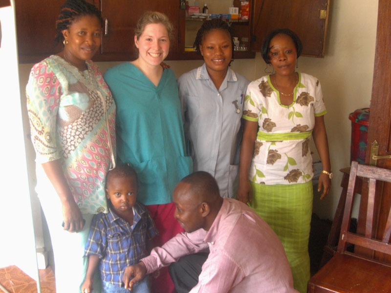 Loving Clinic Staff at West Africa Hospital