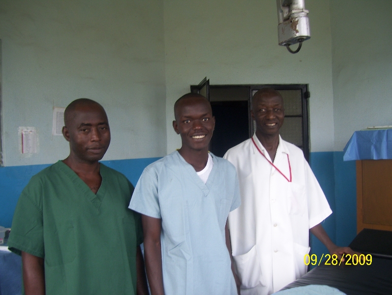 operating room OR staff West African clinic